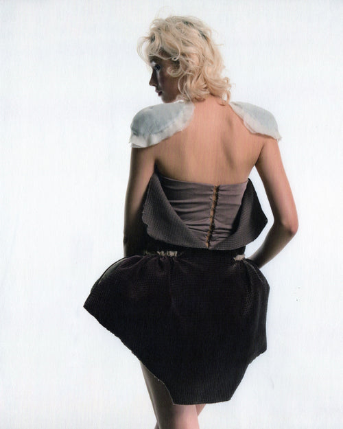 bandeau babydoll dress