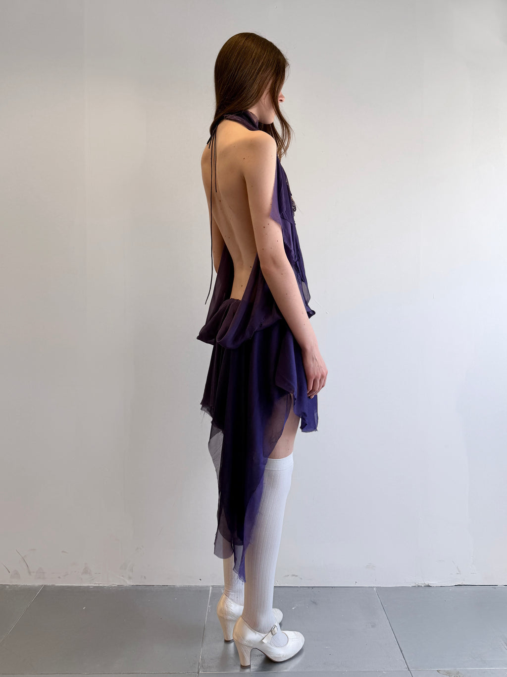 asymmetrical ixia dress