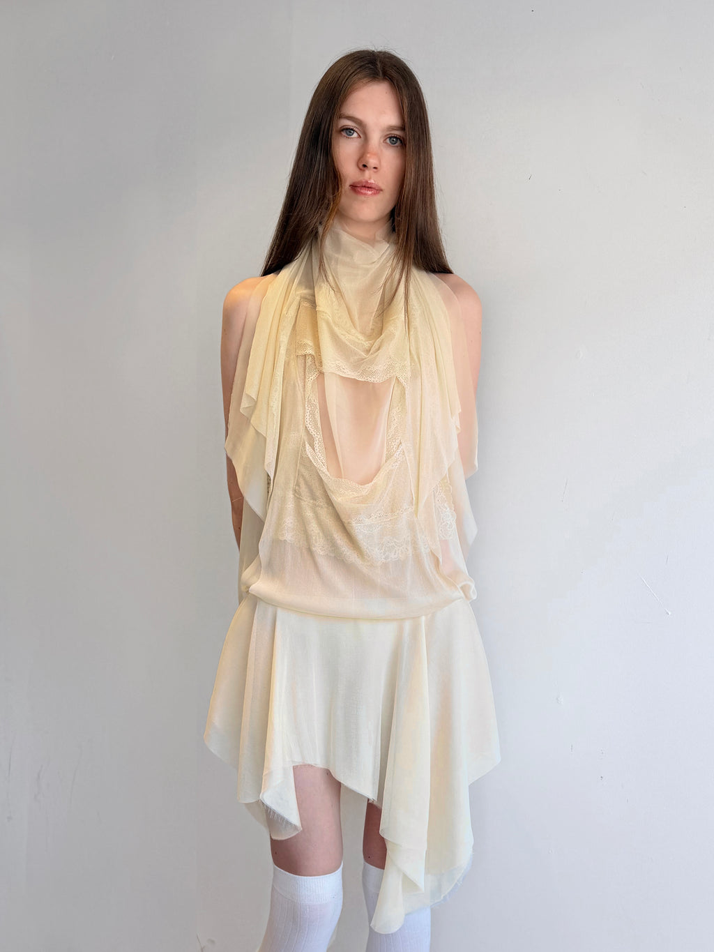 asymmetrical ixia dress